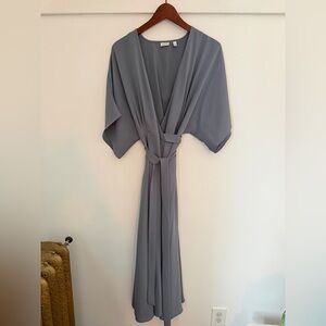 Blue Wrap Dress - Large